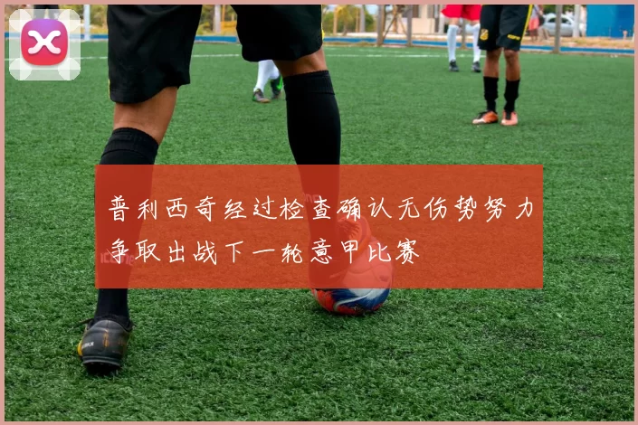 普利西奇经过检查确认无伤势努力争取出战下一轮意甲比赛